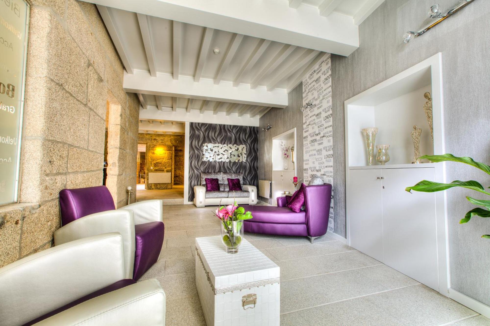 Hotel Montenegro Compostela ซานติอาโก เด กอมโปสเตลา ภายนอก รูปภาพ